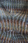 close up of knitting